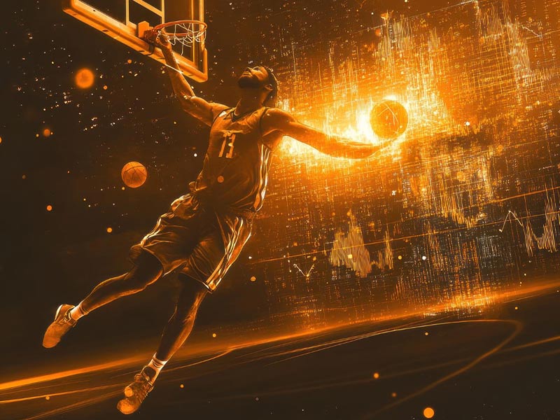 小姐姐和一群男生一起打球，小伙們還真上強度啊！